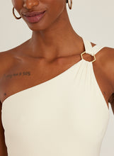 Load image into Gallery viewer, HONEYCOMB SHOULDER ONE PIECE 210 OFF WHITE Lenny Niemeyer SS24