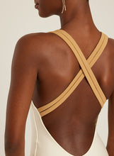 Load image into Gallery viewer, ROPE V NECK ONE PIECE 107 OFF WHITE Lenny Niemeyer SS24