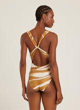 Load image into Gallery viewer, RUCHED V NECK ONE PIECE 150 ORYX Lenny Niemeyer SS24