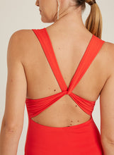 Load image into Gallery viewer, BIO RUCHED V NECK ONE PIECE 208 WATERMELON Lenny Niemeyer SS24