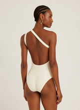 Load image into Gallery viewer, HONEYCOMB SHOULDER ONE PIECE 210 OFF WHITE Lenny Niemeyer SS24