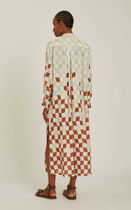 COMFORT BUTTON-UP SHIRT DRESS 27020201 CASABLANCA Lenny Niemeyer 25