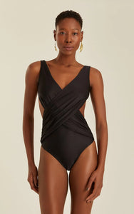 DRAPED CROSSED ONE PIECE 48020369 BLACK Lenny Niemeyer 25