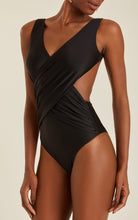 Load image into Gallery viewer, DRAPED CROSSED ONE PIECE 48020369 BLACK Lenny Niemeyer 25