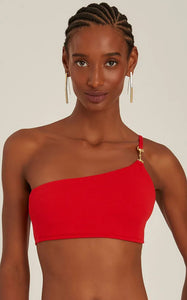 ONE SHOULDER SNAFFLE BIKINI 48100325.48110412 PAPRIKA Lenny Niemeyer 25