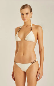 CHAIN HALTER BIKINI 48100458.48110560 OFF WHITE Lenny Niemeyer 25