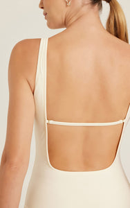 EMBELLISHED CLASSIC ONE PIECE 808 OFF WHITE Lenny Niemeyer SS24