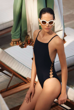 Load image into Gallery viewer, SIDE DETAIL ONE PIECE 48020253 BLACK Lenny Niemeyer 25