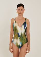 Load image into Gallery viewer, Adjustable Halter One Piece 53 Lagoon Lenny Niemeyer W23
