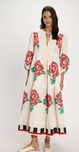 Load image into Gallery viewer, ZAKAR MAXI DRESS S26P7118 Pearl &amp; Caviar