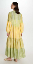 Load image into Gallery viewer, ZAKAR MAXI DRESS S26P7122 Pearl &amp; Caviar