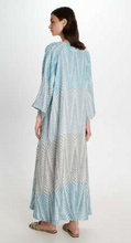 Load image into Gallery viewer, ZAKAR MAXI DRESS S26P7128 Pearl &amp; Caviar