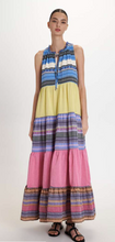Load image into Gallery viewer, ZAKAR MAXI DRESS S26P7130 Pearl &amp; Caviar