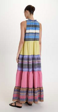 Load image into Gallery viewer, ZAKAR MAXI DRESS S26P7130 Pearl &amp; Caviar