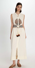 Load image into Gallery viewer, ZAKAR DRESS S26P7139 Pearl &amp; Caviar