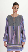 Load image into Gallery viewer, LILAC ZAKAR TUNIC DRESS S26P7155 Pearl &amp; Caviar