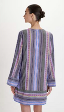 Load image into Gallery viewer, LILAC ZAKAR TUNIC DRESS S26P7155 Pearl &amp; Caviar