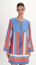 Load image into Gallery viewer, ZAKAR TUNIC DRESS S26P7155 Pearl &amp; Caviar