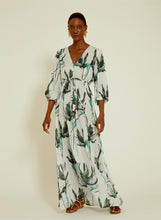Load image into Gallery viewer, Belted Waist Long Dress 14649 Zaire Lenny SS22
