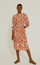 Load image into Gallery viewer, Midi Belted Shirt Dress 14859 Kalahari Lenny SS22