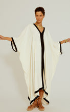 Load image into Gallery viewer, V Neck Midi Kaftan 14873 Off White Lenny SS22