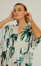 Load image into Gallery viewer, V Neck Belted Kaftan 14891 Zaire Lenny SS22