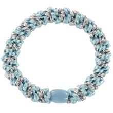 Load image into Gallery viewer, Kknekki Elastic Bracelet BONDEP22 - Light Blue-Silver Stripe