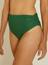 Load image into Gallery viewer, Adjustable Padded HW Ruched Bikini C27T19 Brunswick Green Lenny SS22