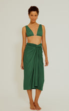 Load image into Gallery viewer, Knot Sarong 4425 Brunswick Green Lenny SS22