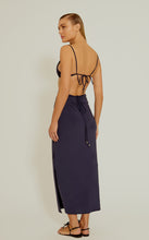 Load image into Gallery viewer, Knot Sarong 4425 Indigo Blue Lenny SS22