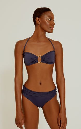 Ring Bandeau HW Bikini C362T525 Indigo Blue Lenny SS22