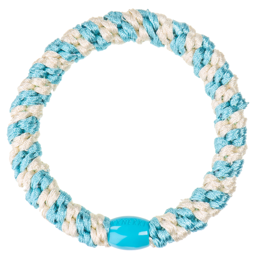 Kknekki Elastic Bracelet BONDEP22 - Ocean Ivory Stripe