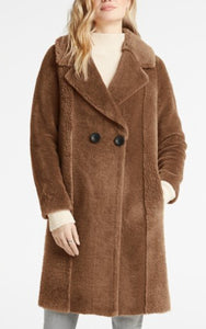 Coat WoolTeddy 161134 - Fio d'Água Shop Online