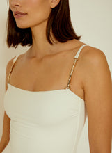 Load image into Gallery viewer, Strap Detail Square One Piece 49 Off White Lenny SS22