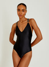 Load image into Gallery viewer, Rop V Neck One Piece 107 BLACK Lenny Niemeyer SS23