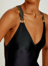 Load image into Gallery viewer, Rop V Neck One Piece 107 BLACK Lenny Niemeyer SS23