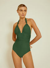 Load image into Gallery viewer, Adjustable Halter One Piece 246 Brunswick Green Lenny SS22