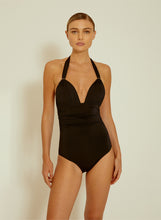 Load image into Gallery viewer, Adjustable Halter One Piece 246 Black Lenny SS22