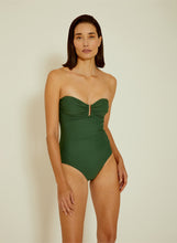 Load image into Gallery viewer, Drop Bandeau One Piece 815 Brunswick Green Lenny SS22