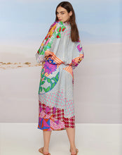 Load image into Gallery viewer, Sophia Kimono Rangoli Dress 123L70795