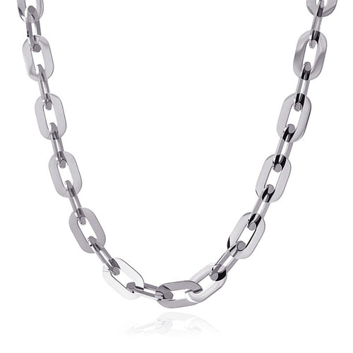 Chain Necklace BCO008 Steel Silver