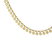 Load image into Gallery viewer, Greek Circles Necklace BCO085 Steel Golden