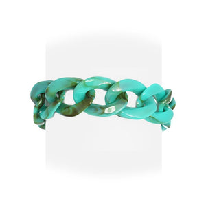 Color Link Bracelet BPU280 Turquoise