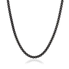 Load image into Gallery viewer, One Color Enamel Necklace BCO171 Black