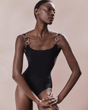 Load image into Gallery viewer, Embellished Classic One Piece 808 Black Lenny SS22