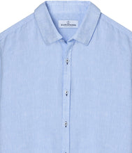 Load image into Gallery viewer, Jonas Sky Blue - Plain Linen Shirt