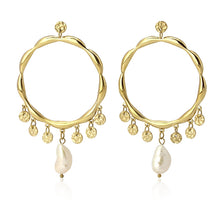 Load image into Gallery viewer, Pearl Hoops BPE230 - Fio d&#39;Água Shop Online