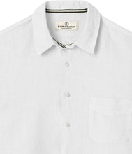 Load image into Gallery viewer, Diva White - Plain Linen Shirt Fitted Cut