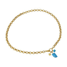 Load image into Gallery viewer, Stone Necklace BCO140 Golden Turquoise